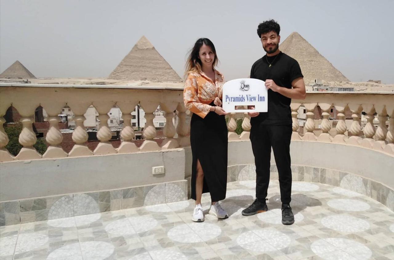 Queen Pyramids View Inn Kafret el-Gabal Zewnętrze zdjęcie