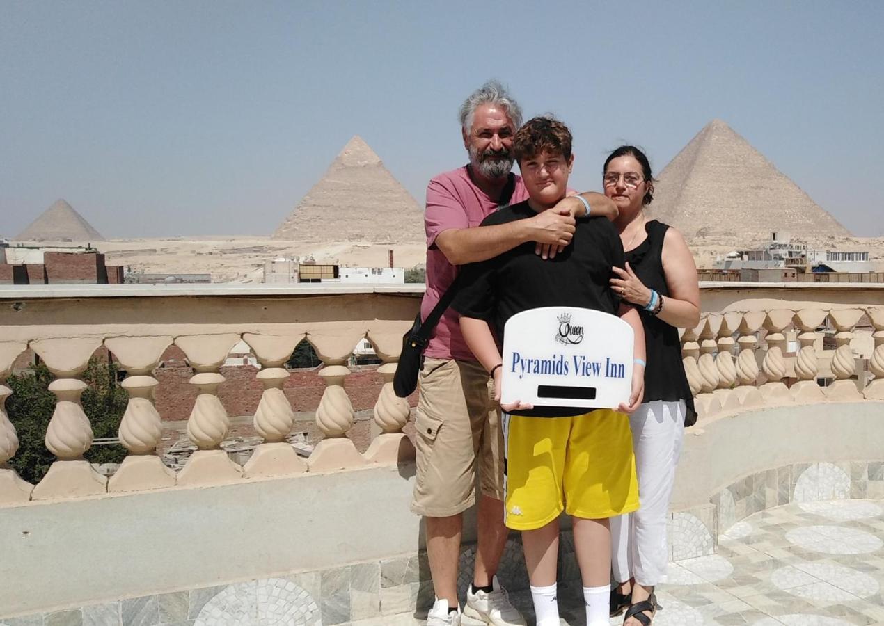 Queen Pyramids View Inn Kafret el-Gabal Zewnętrze zdjęcie