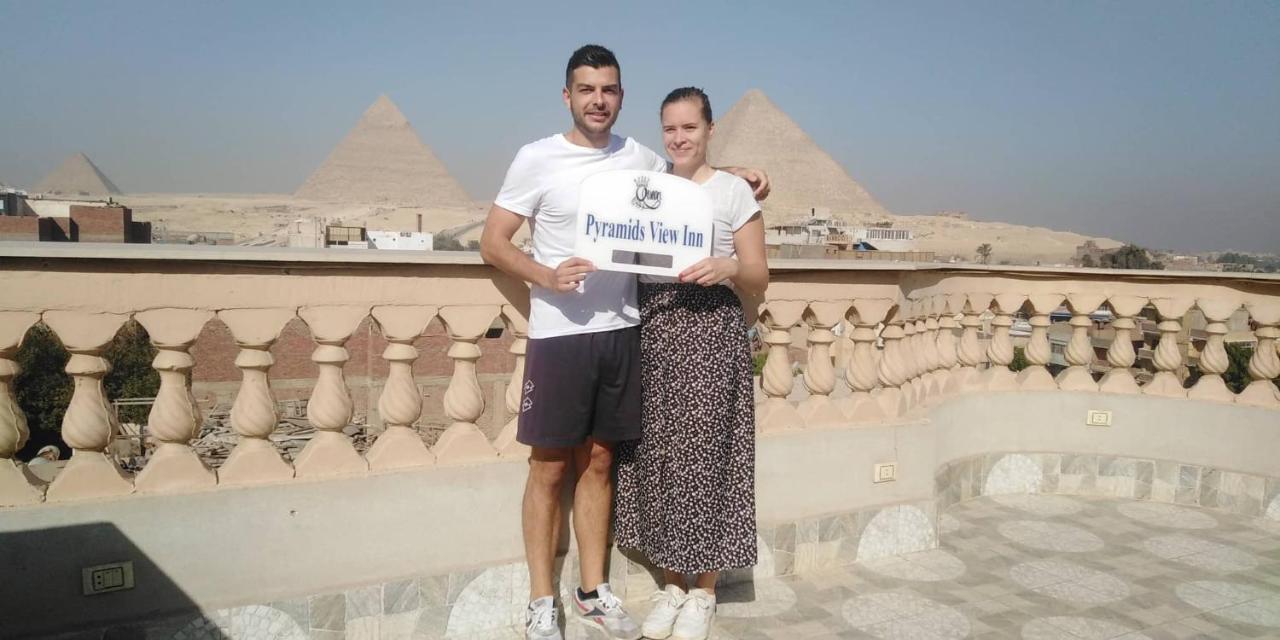 Queen Pyramids View Inn Kafret el-Gabal Zewnętrze zdjęcie