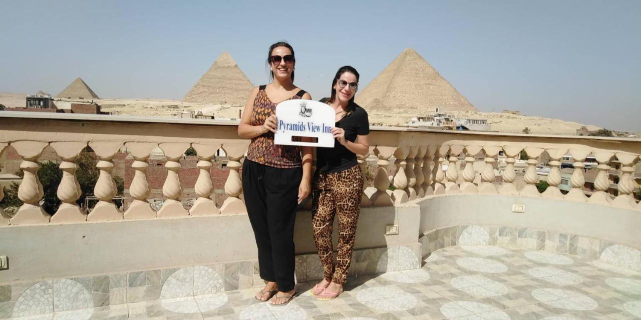 Queen Pyramids View Inn Kafret el-Gabal Zewnętrze zdjęcie