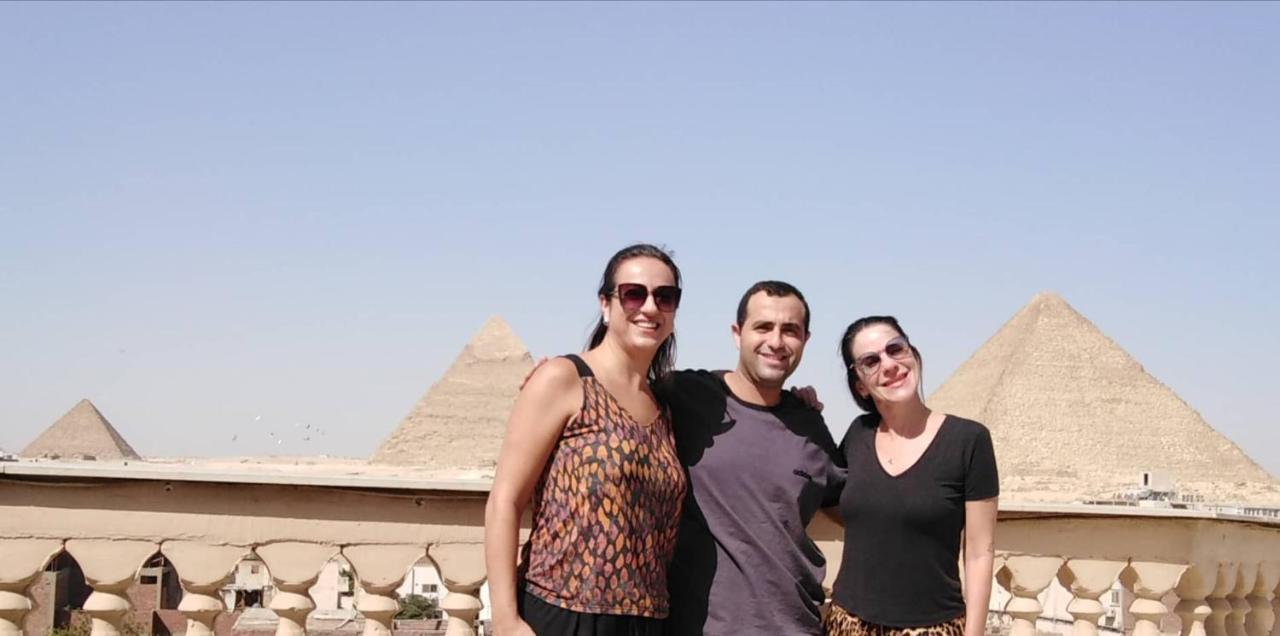 Queen Pyramids View Inn Kafret el-Gabal Zewnętrze zdjęcie