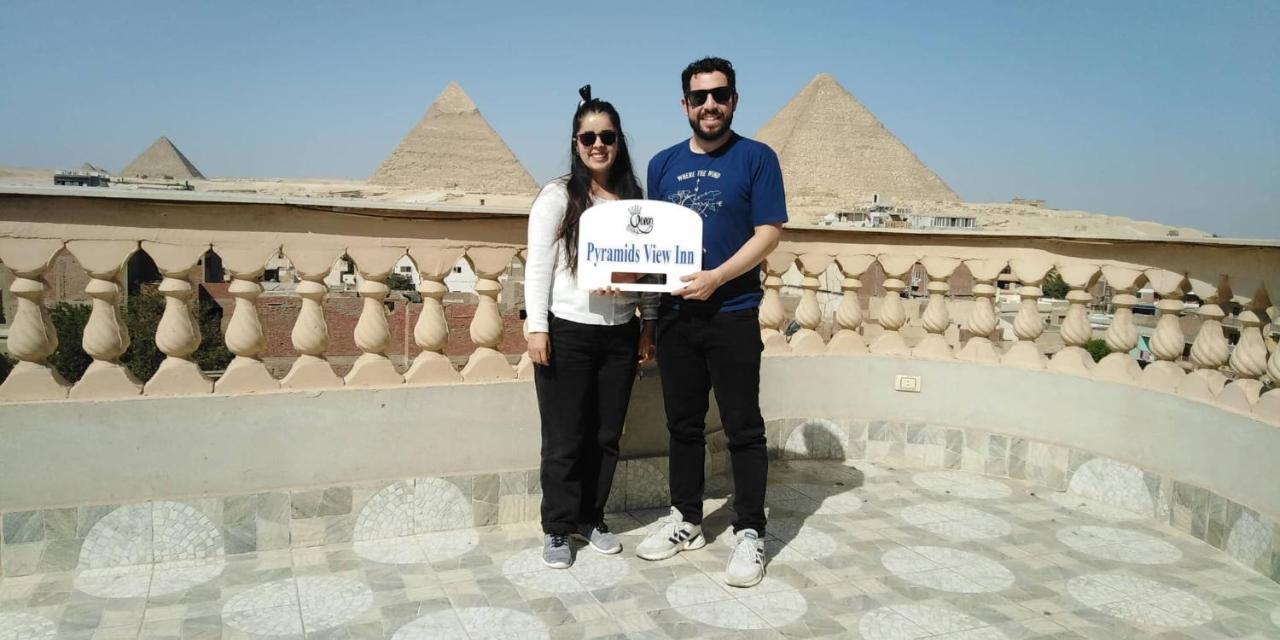 Queen Pyramids View Inn Kafret el-Gabal Zewnętrze zdjęcie