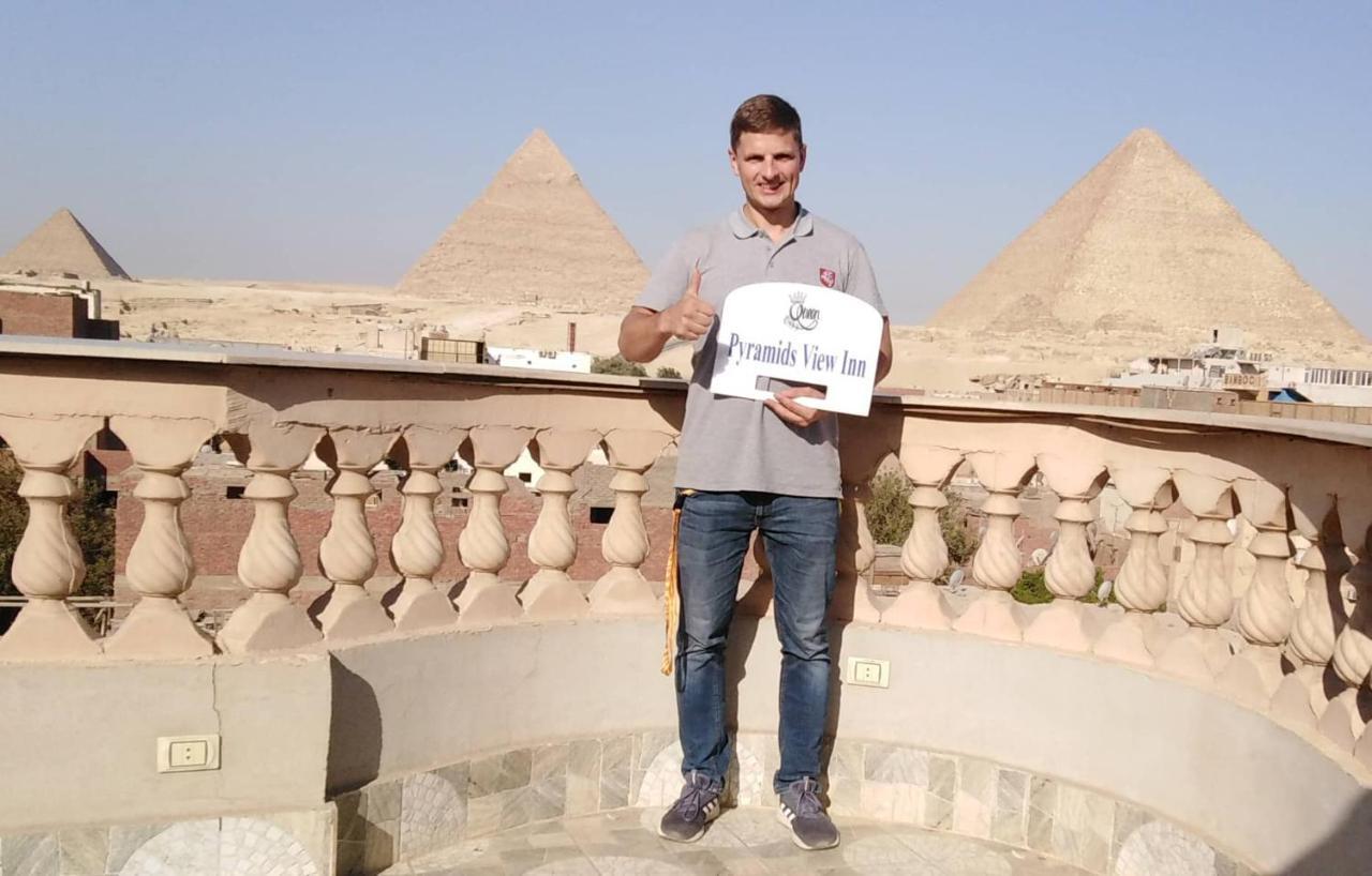 Queen Pyramids View Inn Kafret el-Gabal Zewnętrze zdjęcie