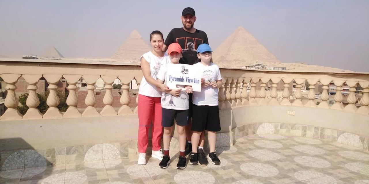 Queen Pyramids View Inn Kafret el-Gabal Zewnętrze zdjęcie