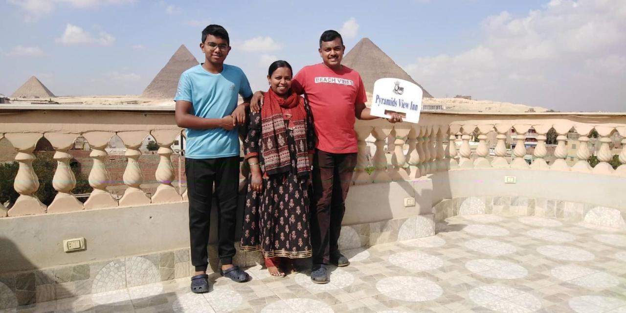 Queen Pyramids View Inn Kafret el-Gabal Zewnętrze zdjęcie