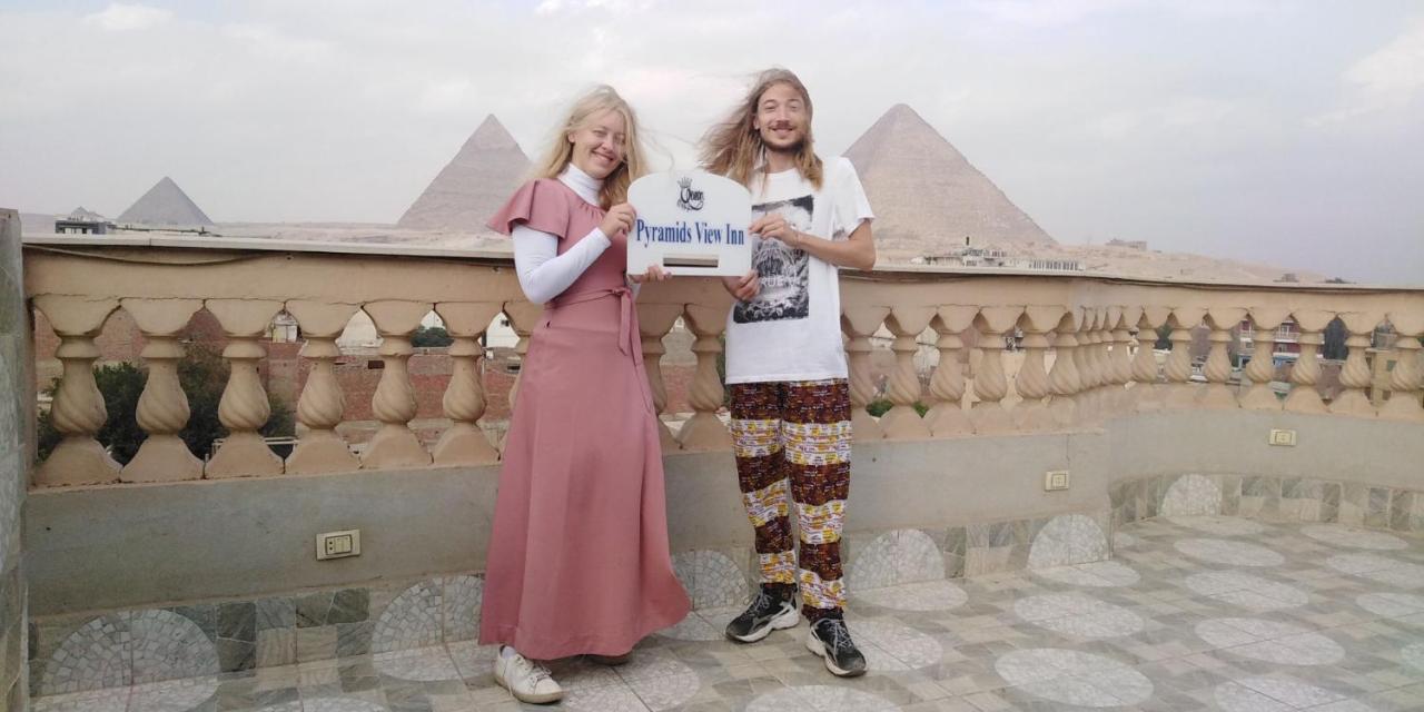 Queen Pyramids View Inn Kafret el-Gabal Zewnętrze zdjęcie