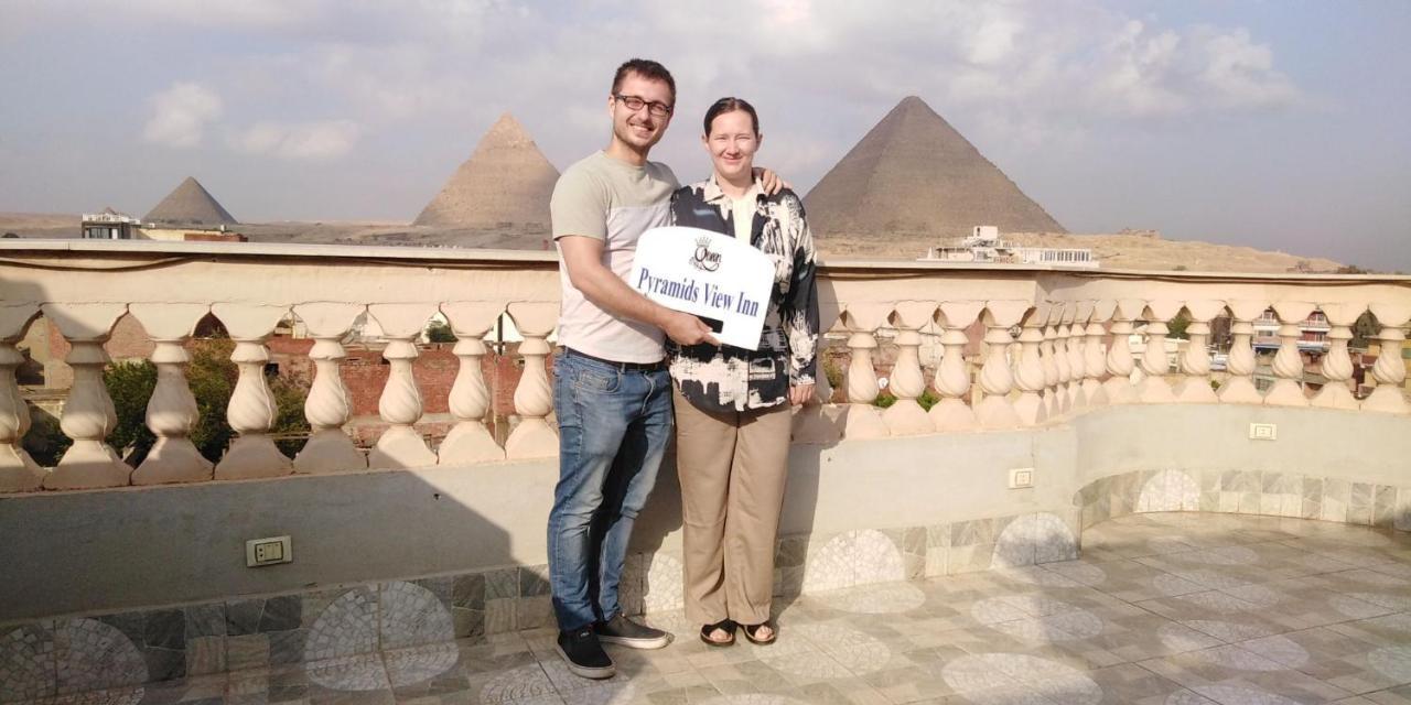 Queen Pyramids View Inn Kafret el-Gabal Zewnętrze zdjęcie