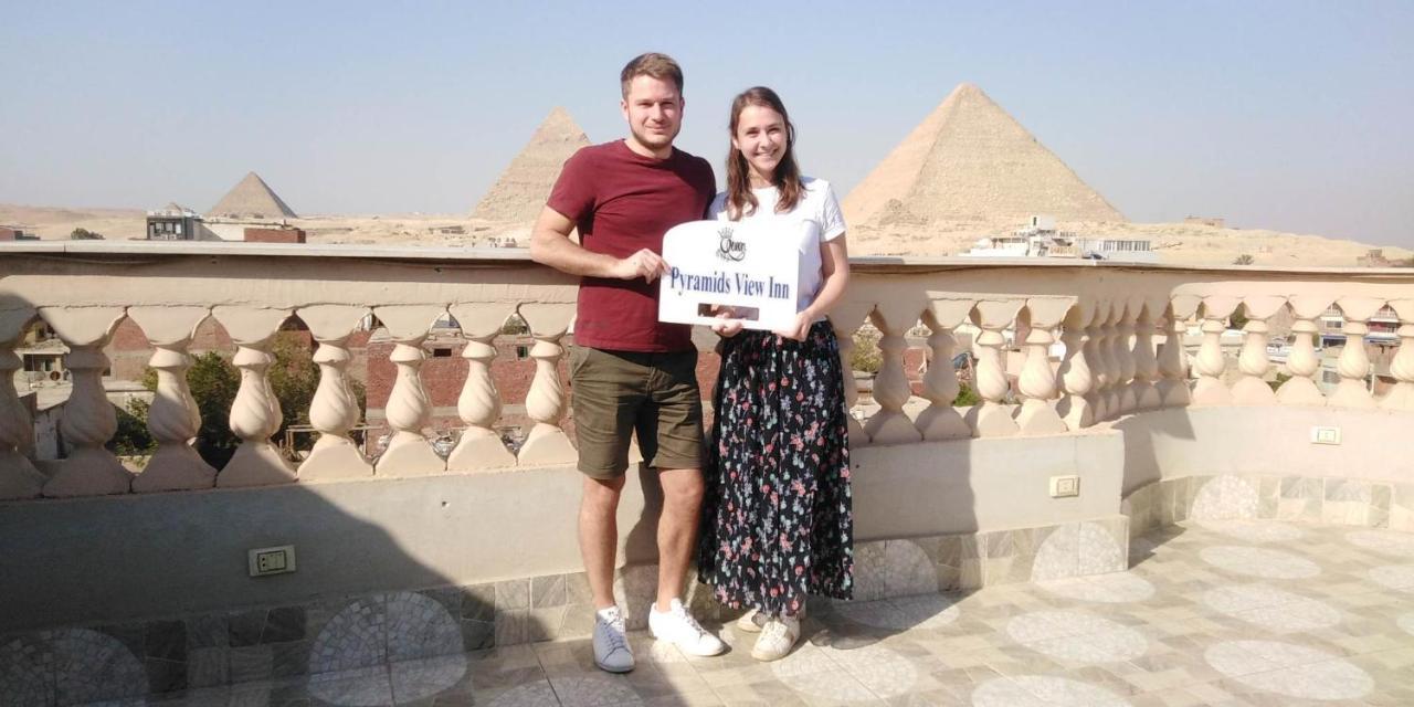 Queen Pyramids View Inn Kafret el-Gabal Zewnętrze zdjęcie
