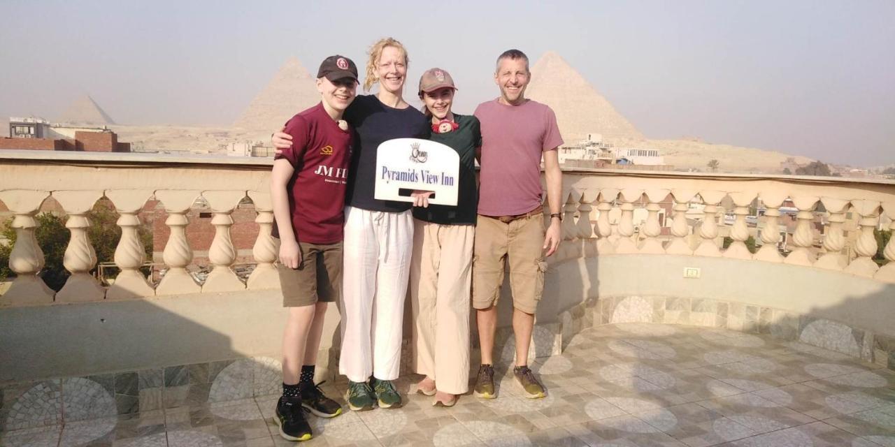 Queen Pyramids View Inn Kafret el-Gabal Zewnętrze zdjęcie