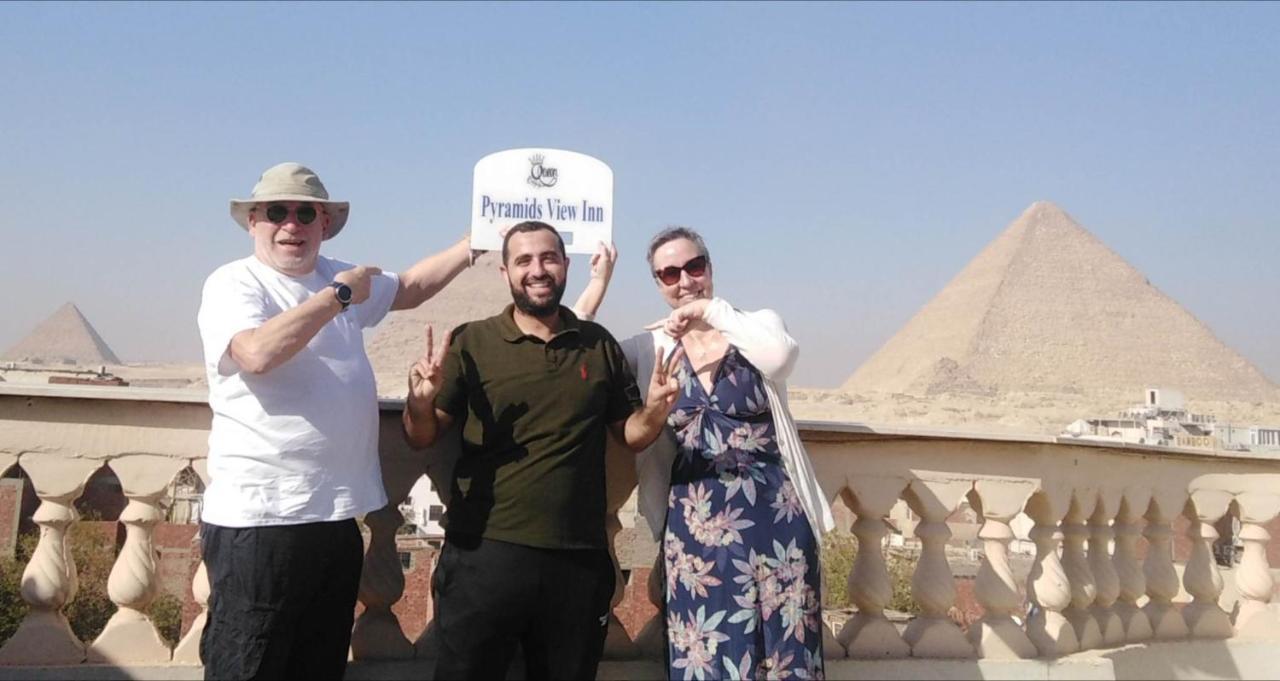 Queen Pyramids View Inn Kafret el-Gabal Zewnętrze zdjęcie