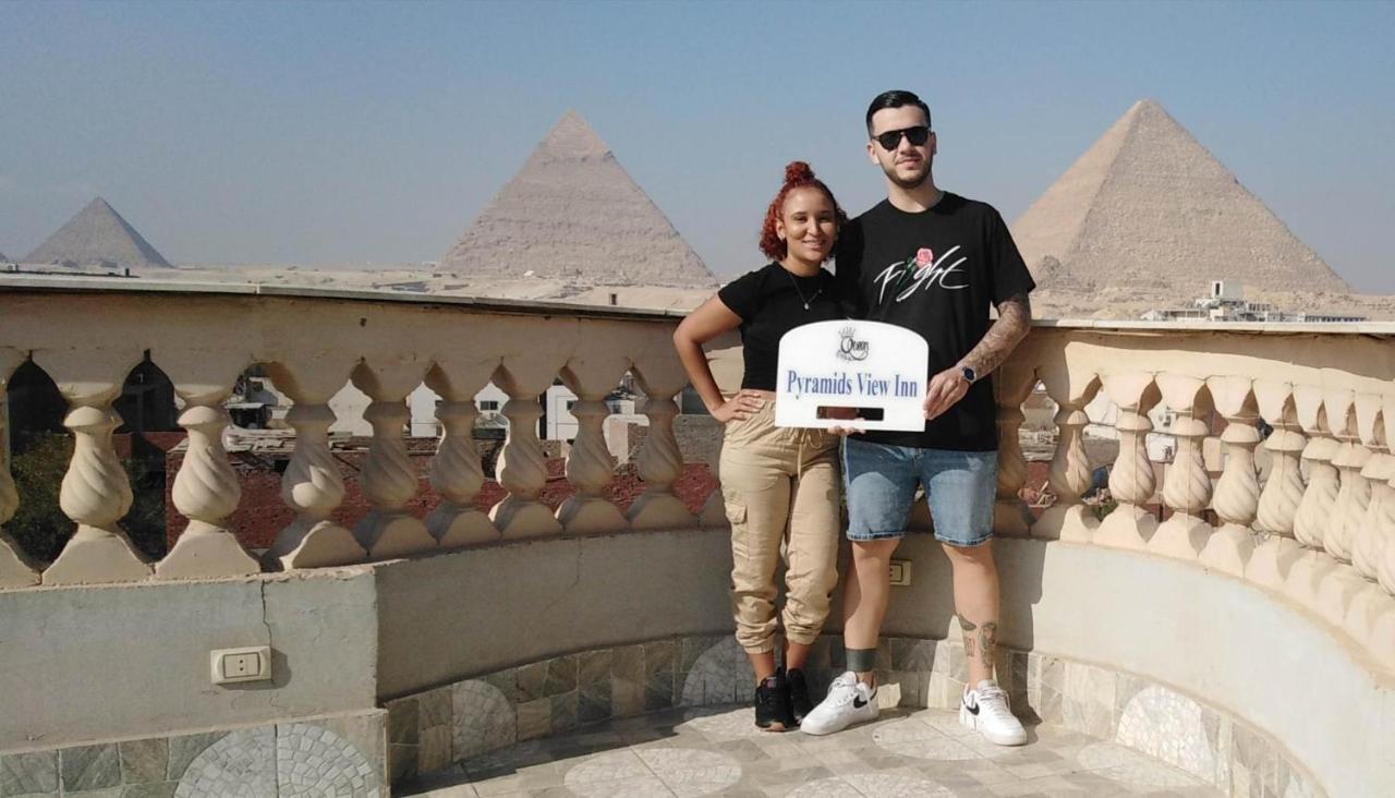 Queen Pyramids View Inn Kafret el-Gabal Zewnętrze zdjęcie