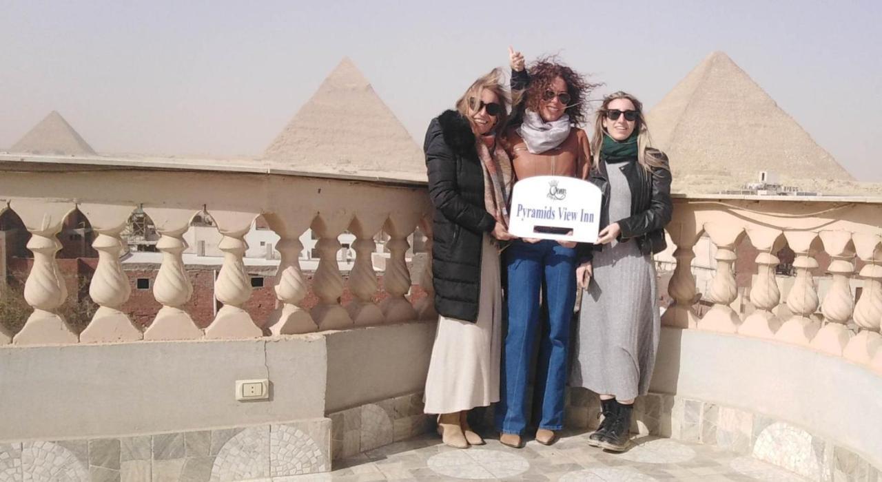 Queen Pyramids View Inn Kafret el-Gabal Zewnętrze zdjęcie