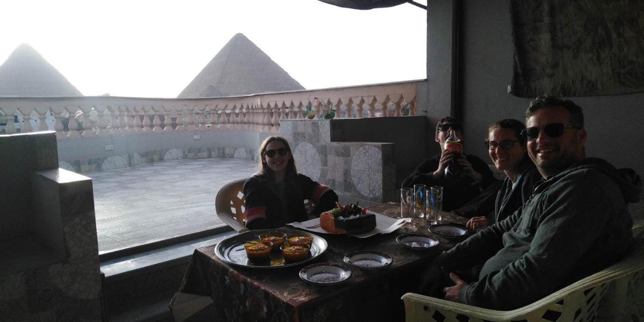 Queen Pyramids View Inn Kafret el-Gabal Zewnętrze zdjęcie